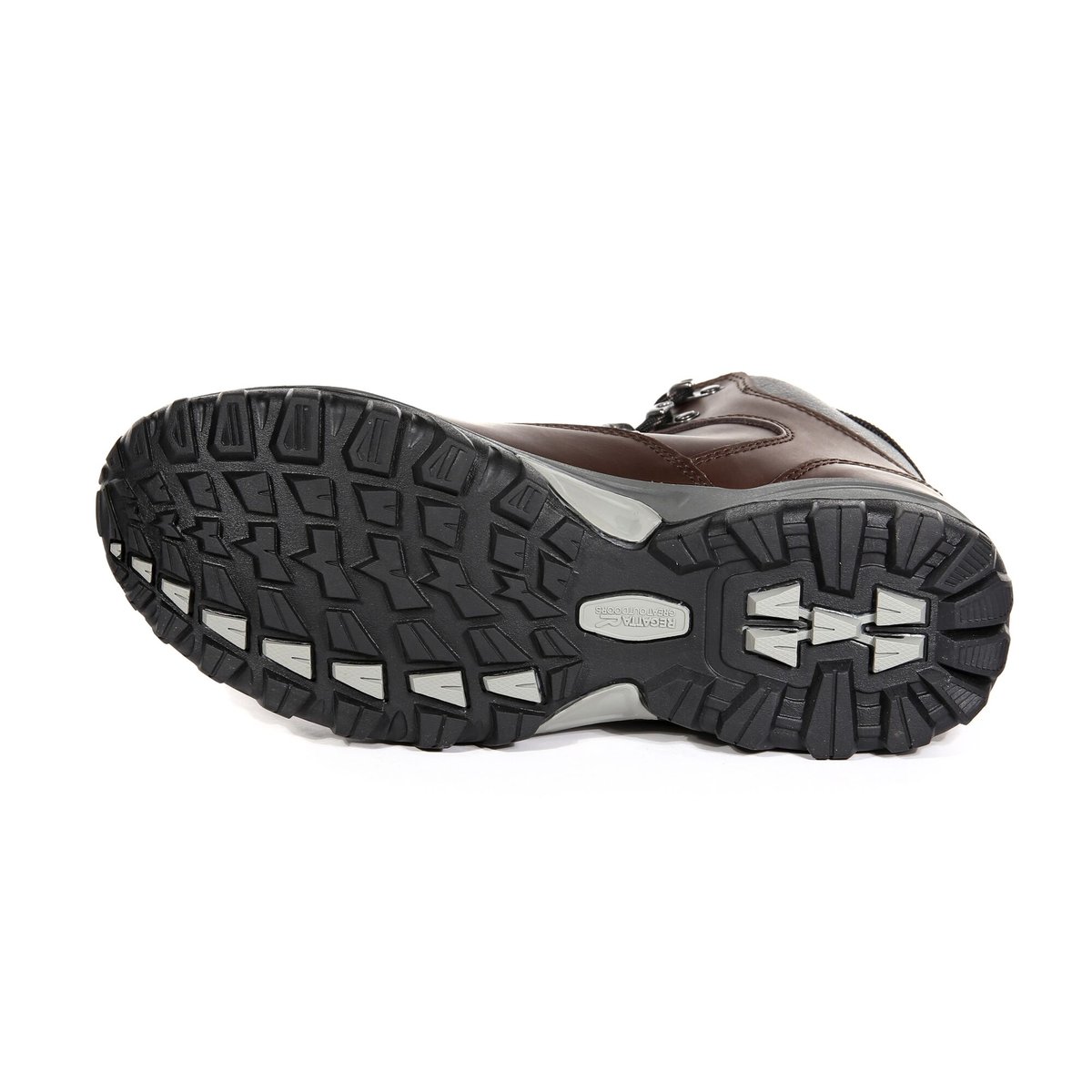 Chaussures de randonnée en cuir BRAINSFORD marron, REGATTA