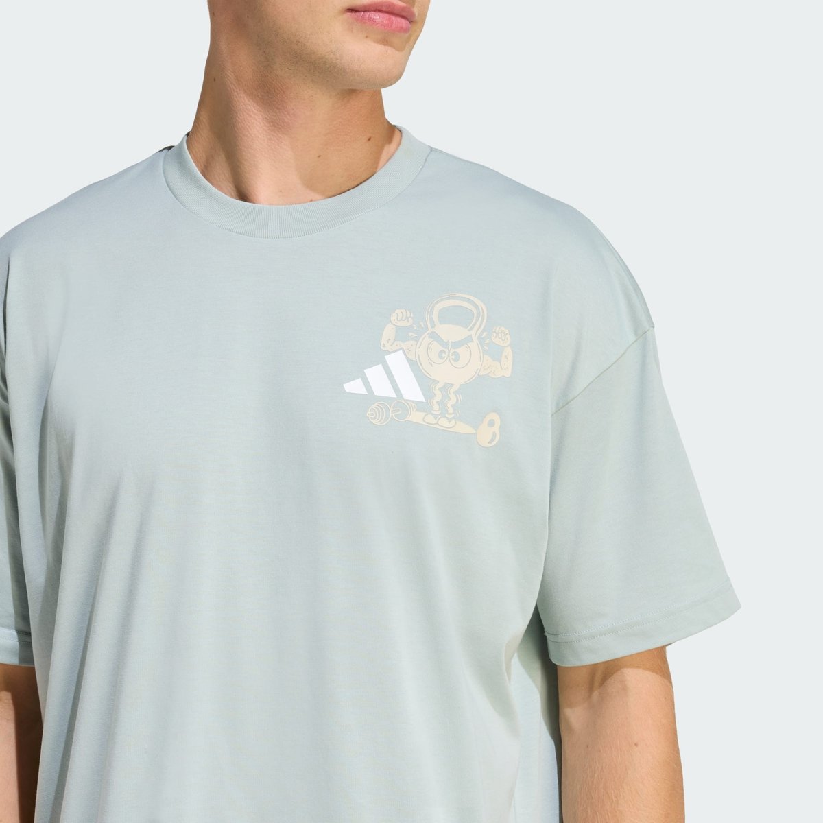 T-Shirt De Training Graphique Fun Climacool T-Shirt De Training Graphique Fun Climacool wonder sage, adidas Performance