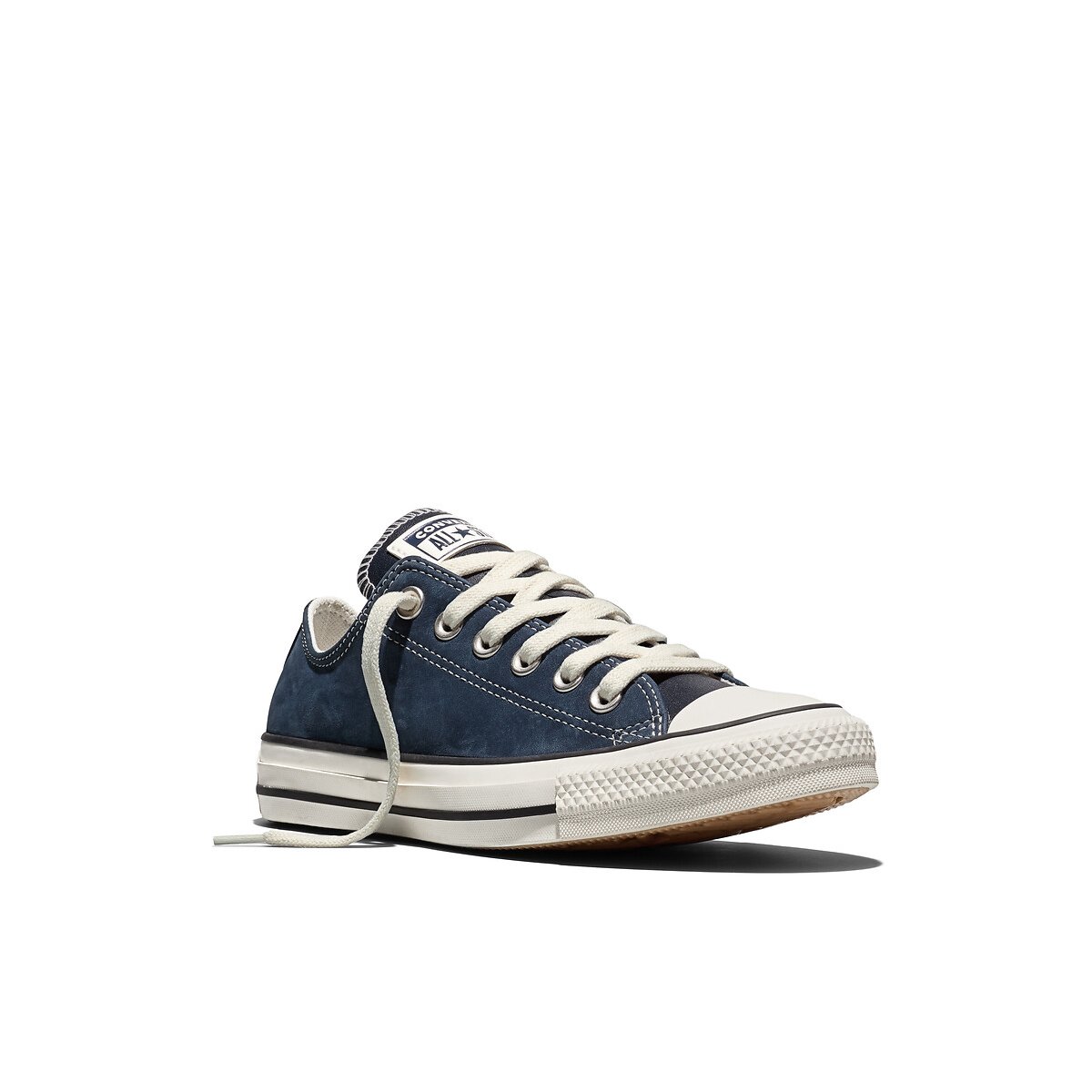 Baskets CHUCK TAYLOR ALL STAR OX ELEVATED LEATHER bleu marine, CONVERSE