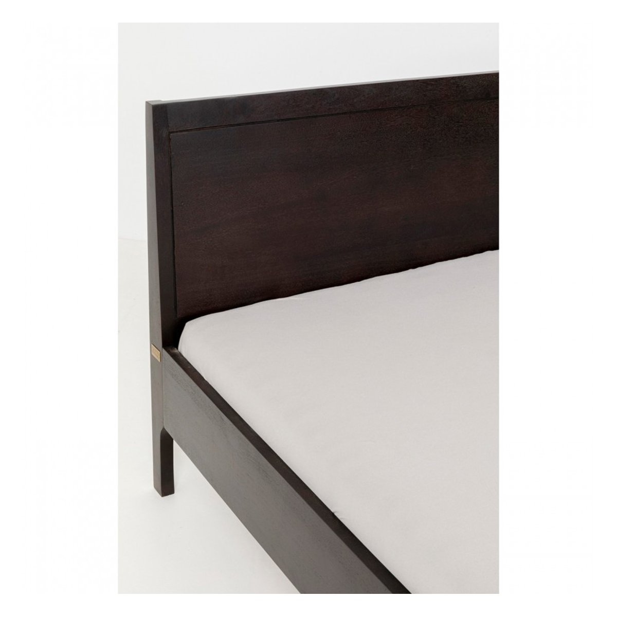 Cadre de lit en manguier, BROOKLYN WALNUT bois, KARE DESIGN