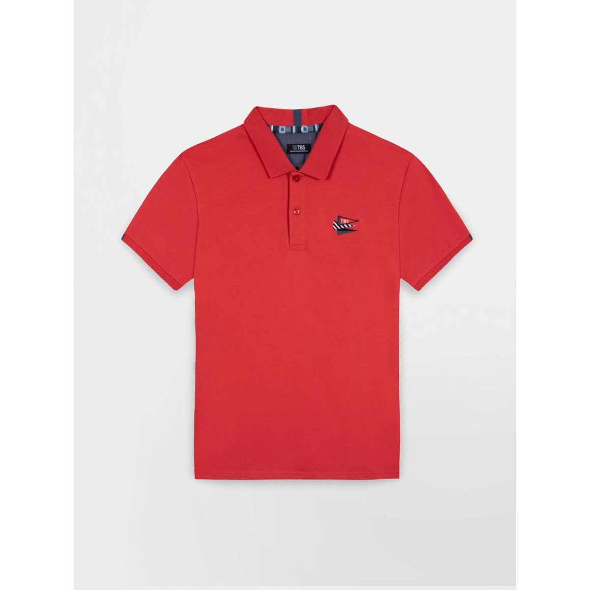 Polo manches courtes ANDROPOL hibiscus, TBS