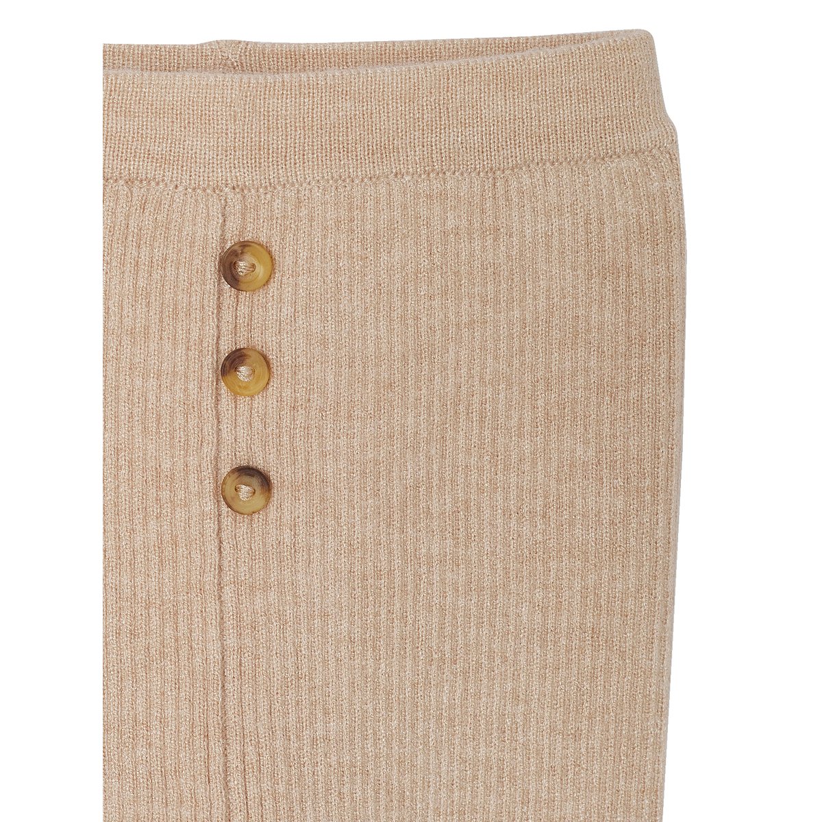 Legging évolutif en tricot beige chiné, VERTBAUDET