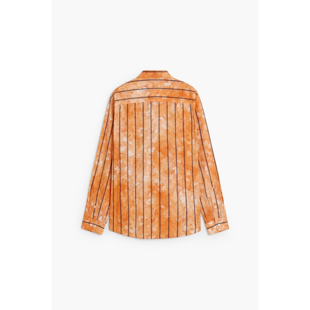 chemise à manches longues à rayures orange, DESIGUAL