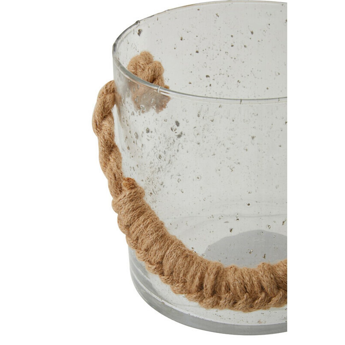 Small Rope Glass Lantern brown , ÉDITÉ