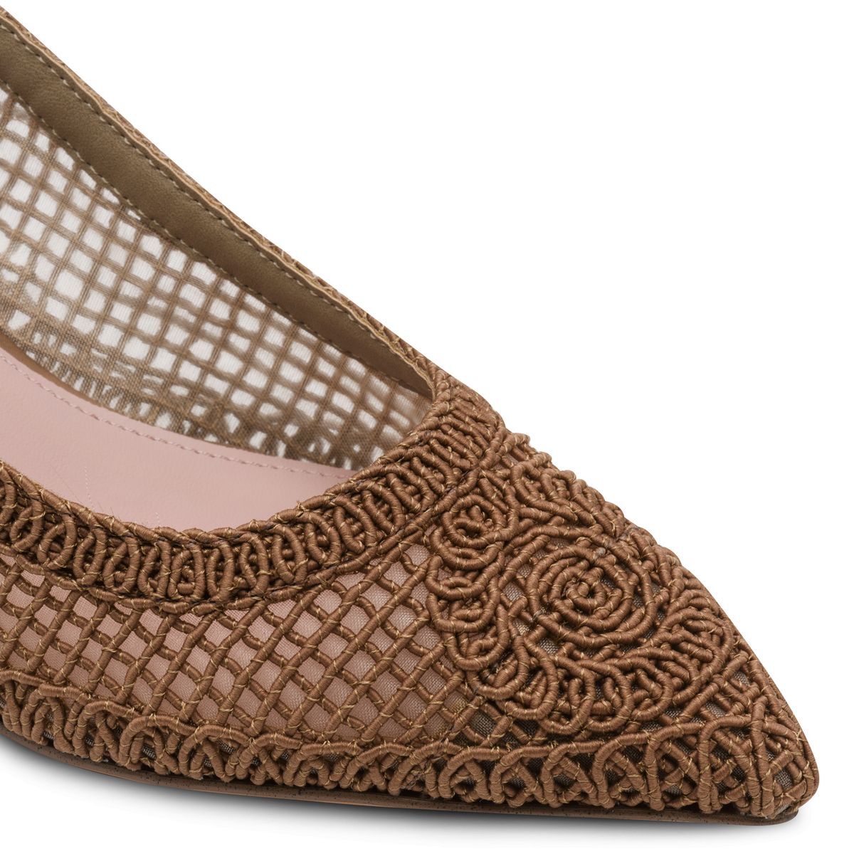 escarpin en boucle marron, TAMARIS