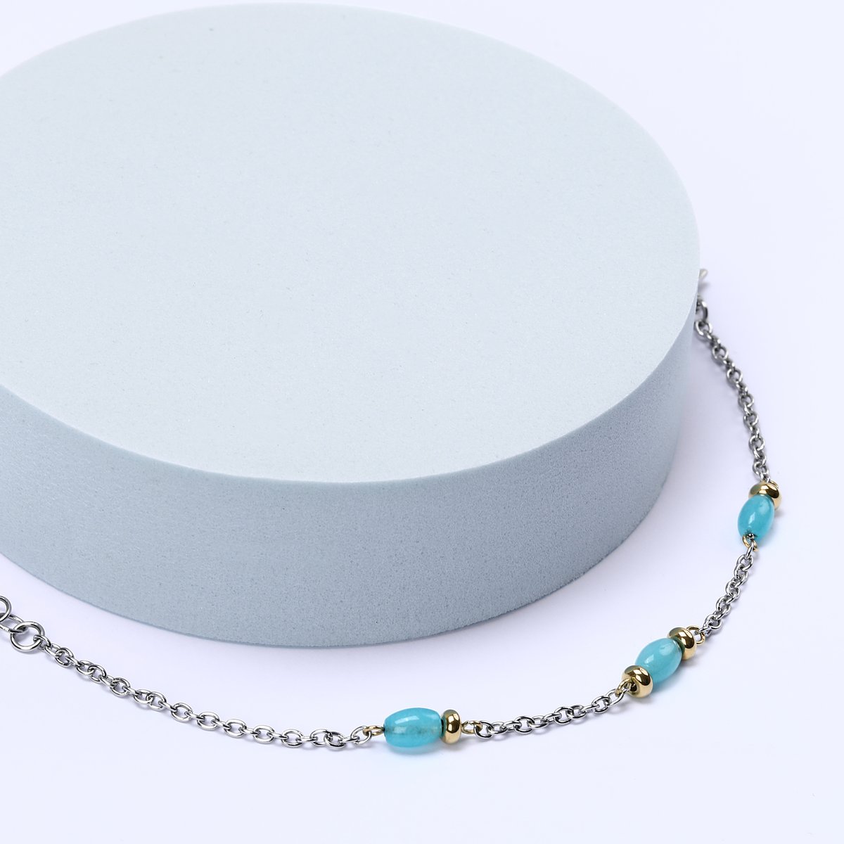 Bracelet COLORI argent, bleu clair, MORELLATO