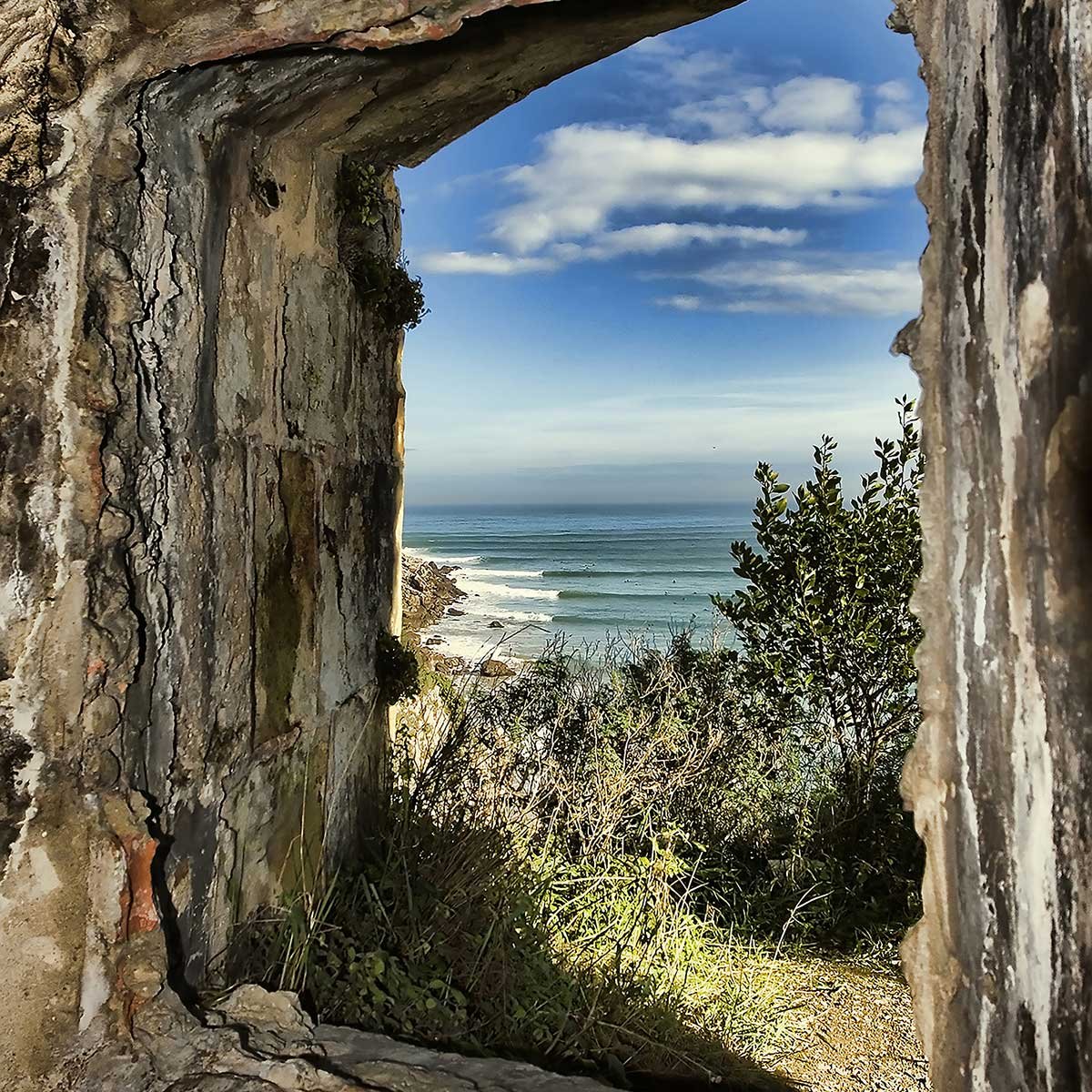 Tableau vue sur laredo cantabrie tableau alu dibond, HEXOA