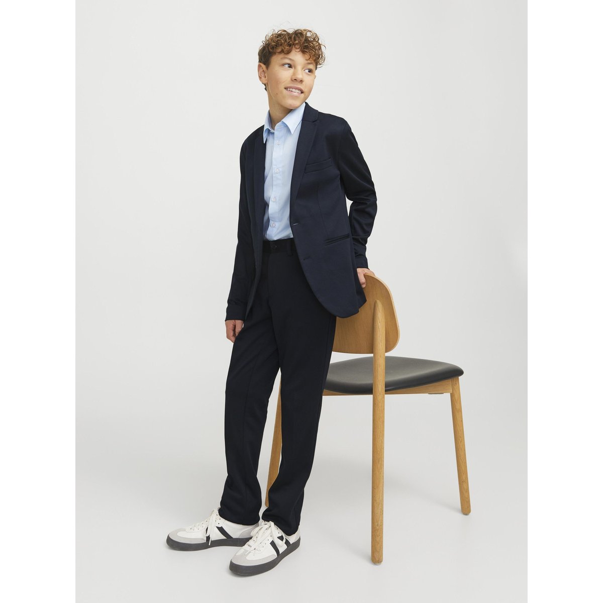 Pantalon Habillé dark navy, JACK & JONES JUNIOR