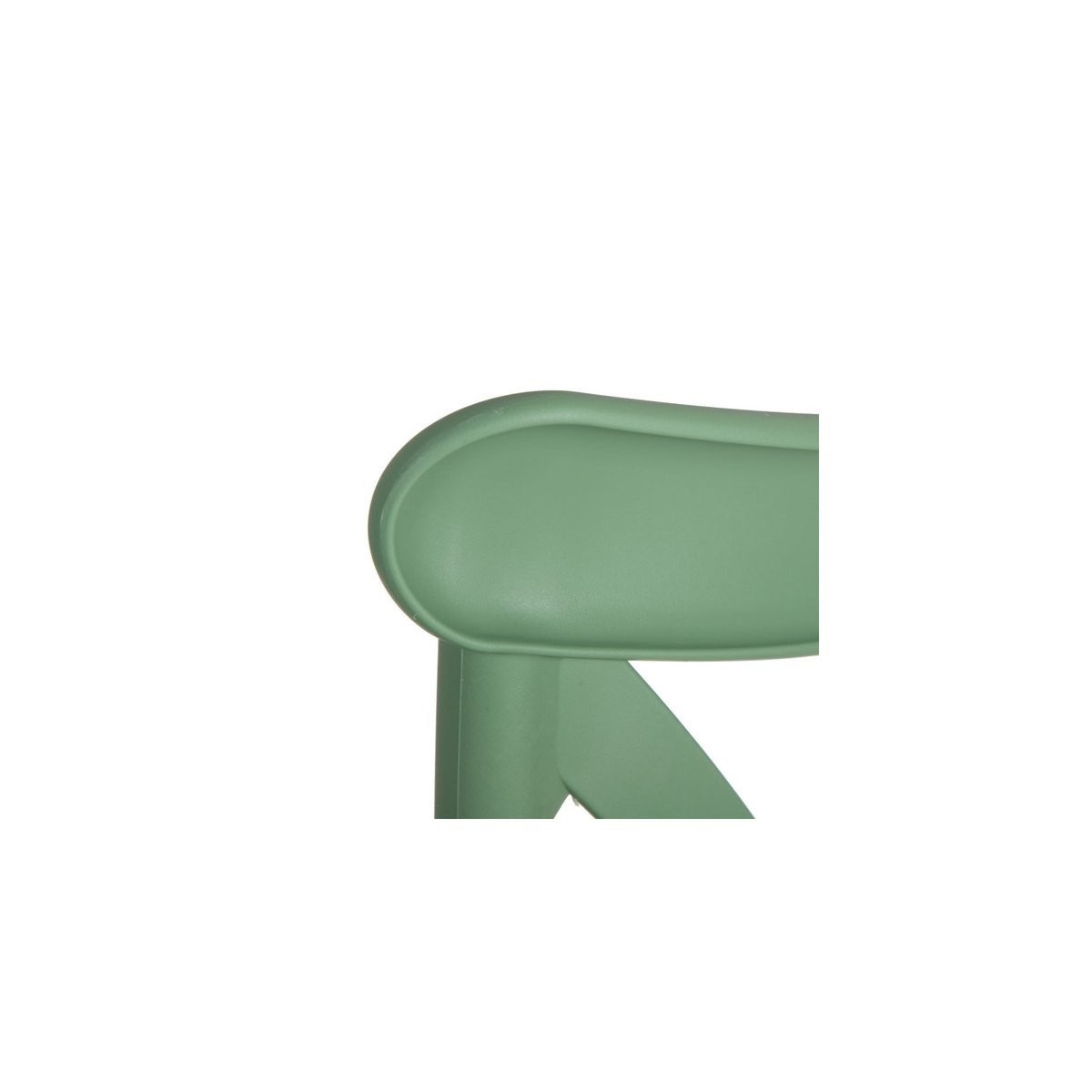 Chaise Esprit Bistrot en Polypropylène Vert vert, WADIGA