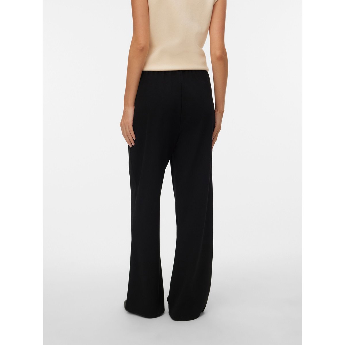 Pantalon À Jambe Large black 1, VERO MODA
