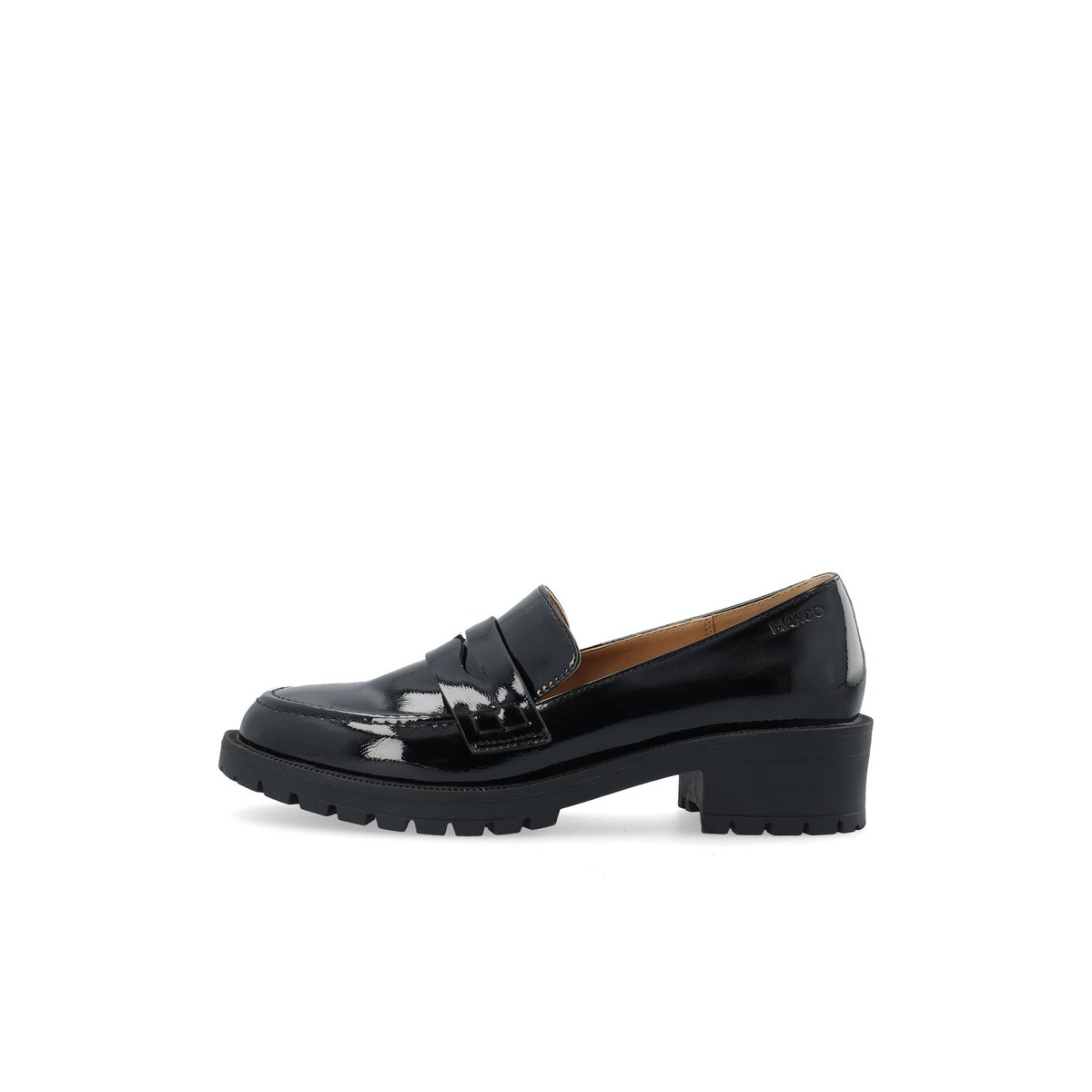 Mocassins noir - black, BIANCO