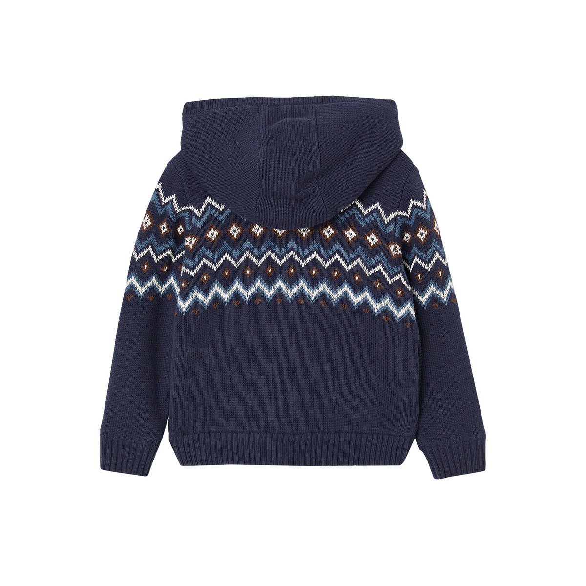 Gilet à capuche marine, VERTBAUDET