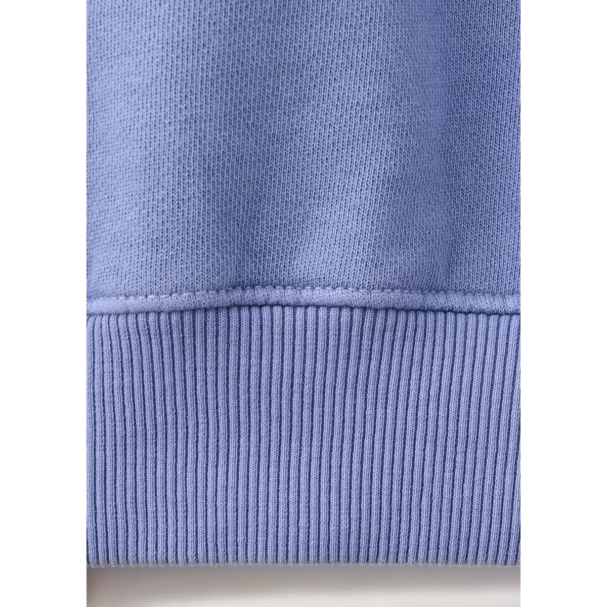 Sweat ballon garment-dyed bleu indigo, MANGO KIDS