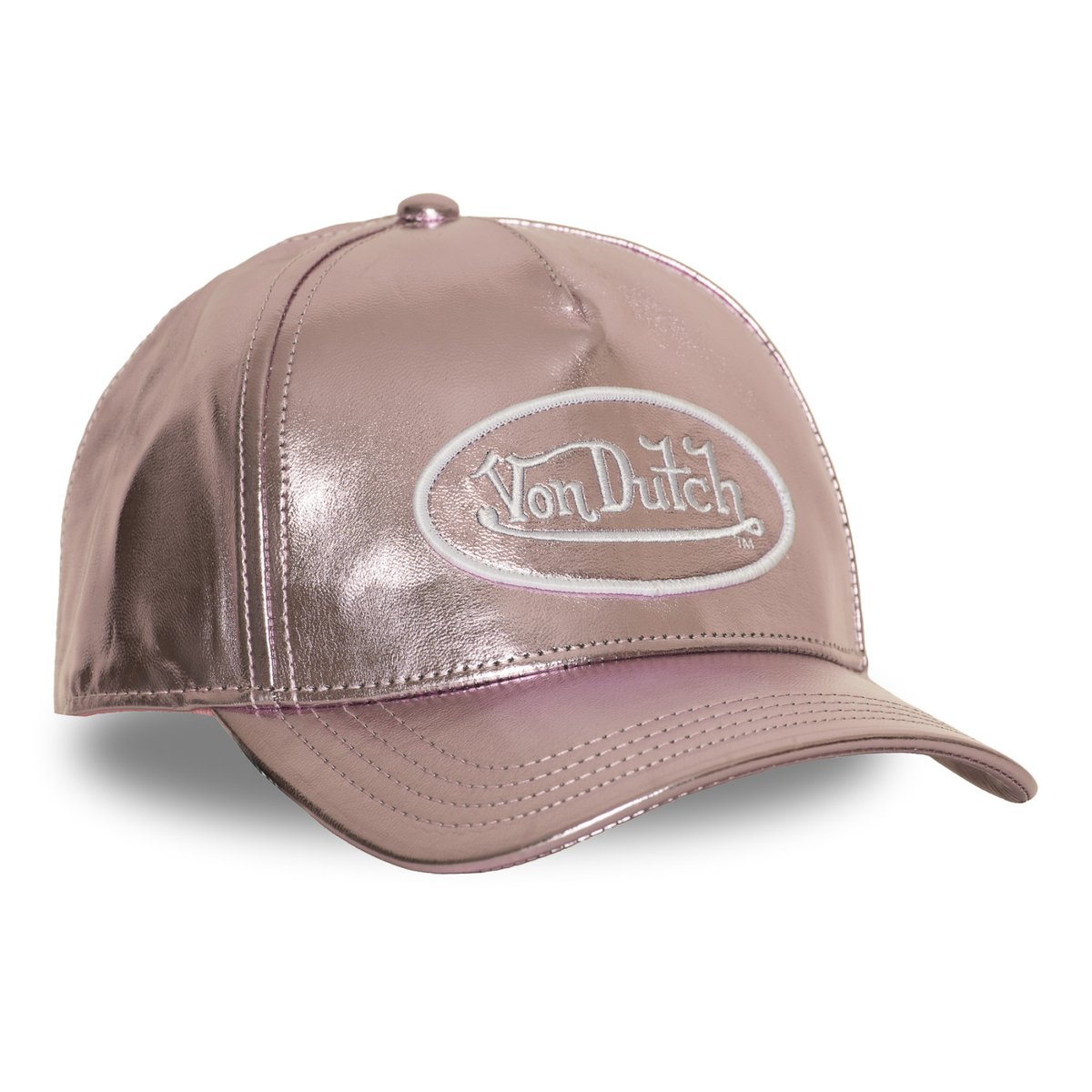 Casquette baseball SHINNY rose/blanc, VON DUTCH