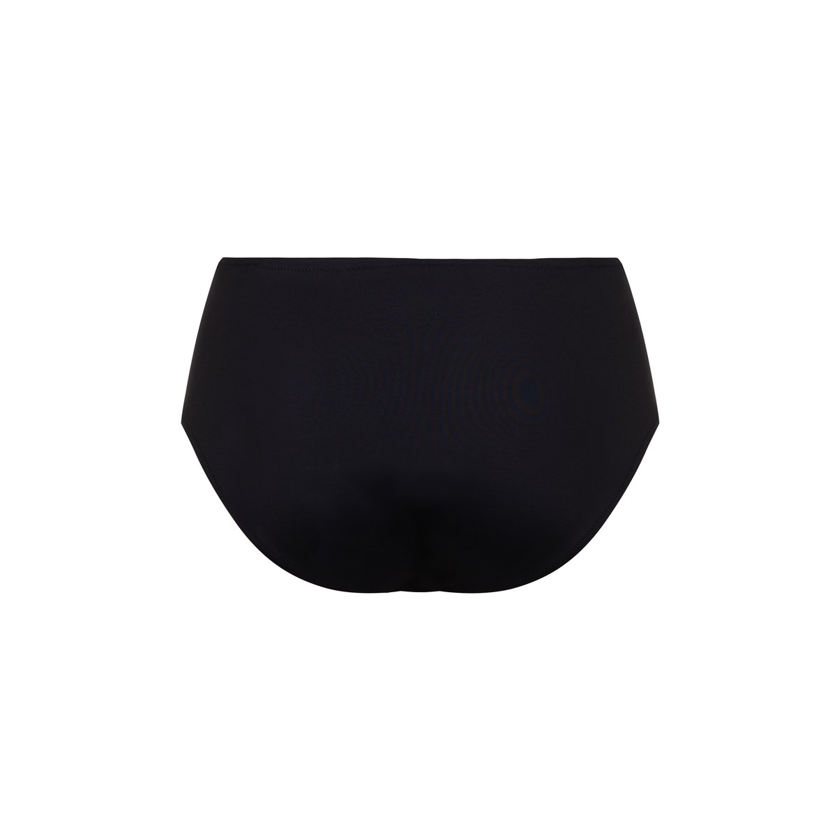 Bas maillot slip de bain taille haute gainant VALENCIA noir, LISCA