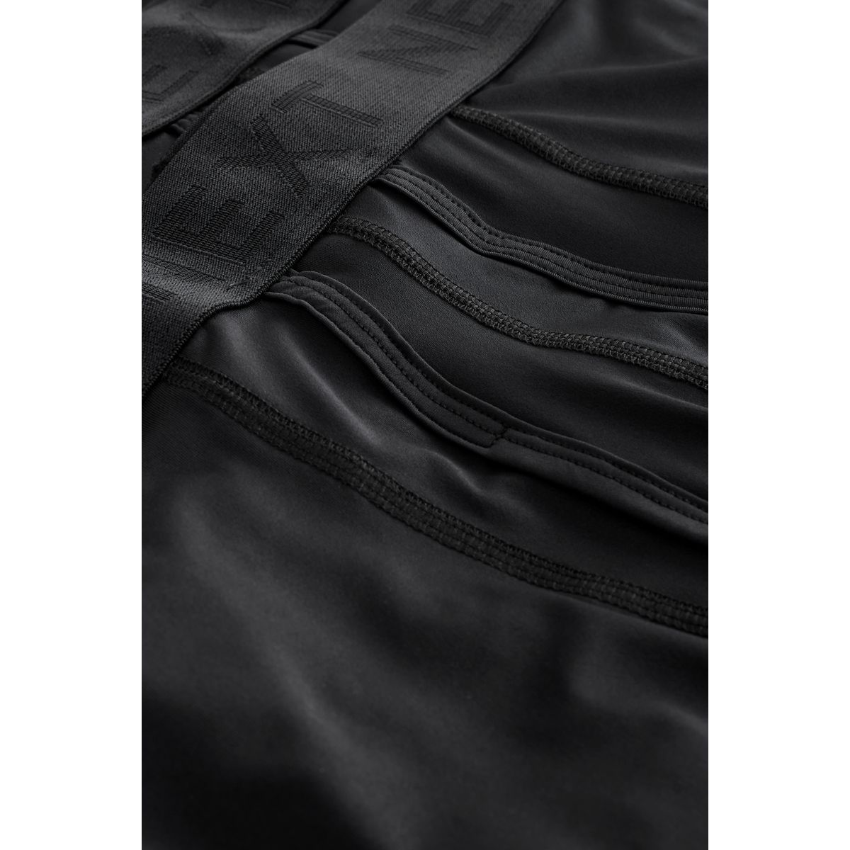 Boxer avec ouverture sur le devant en coton motionflex noir, NEXT
