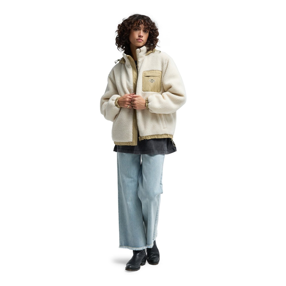 Veste zippée NORTHERN SHORE green ash, BILLABONG