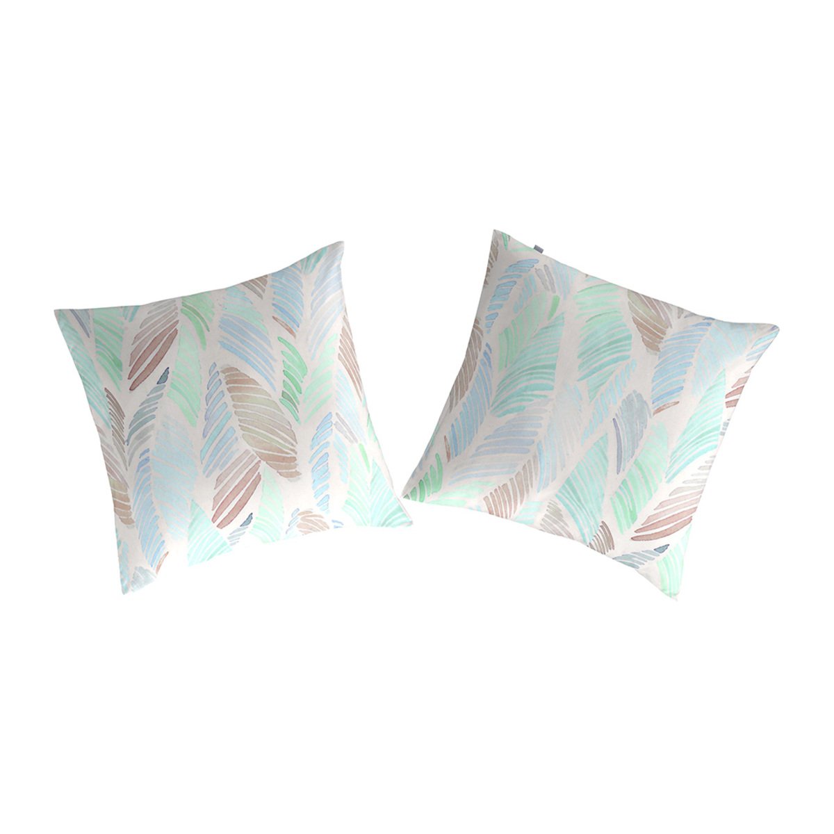 2 taies d'oreiller NAF NAF CANITO bleu vert, NAF NAF HOME