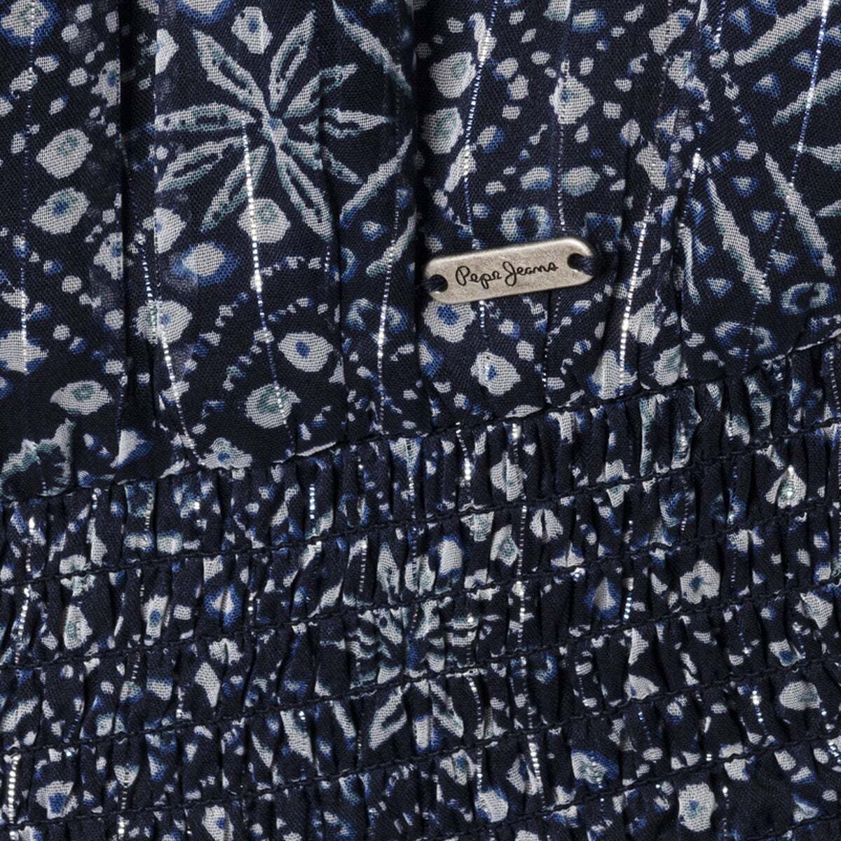 Robe Courte À Imprimé Floral marine, PEPE JEANS