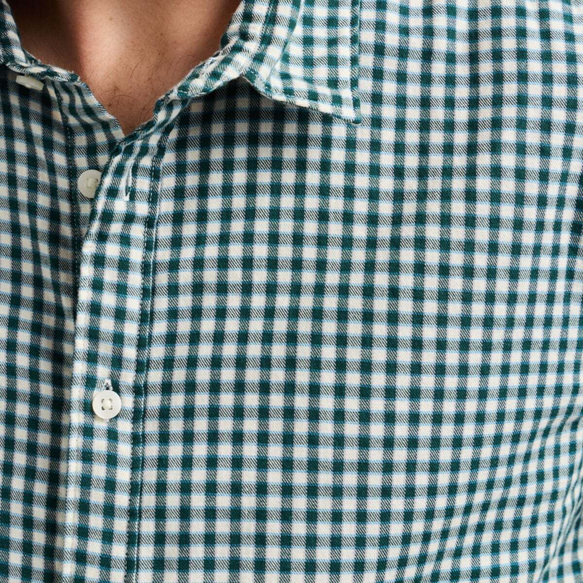 Chemise En Sergé À Carreaux Coupe Casual richmond green, PEPE JEANS