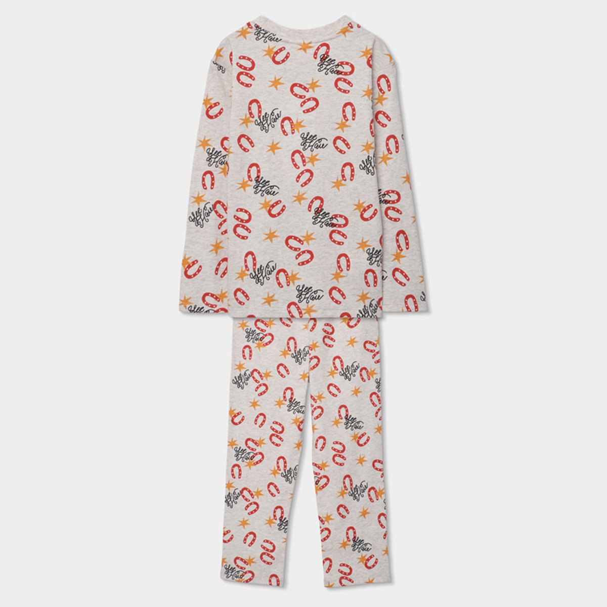 Pyjama en coton imprimé multicolore, BOBOLI