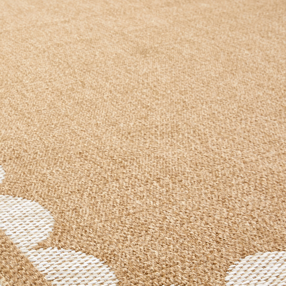 Tapis effet jute intérieur/extérieur, Milas naturel/blanc, LA REDOUTE INTERIEURS