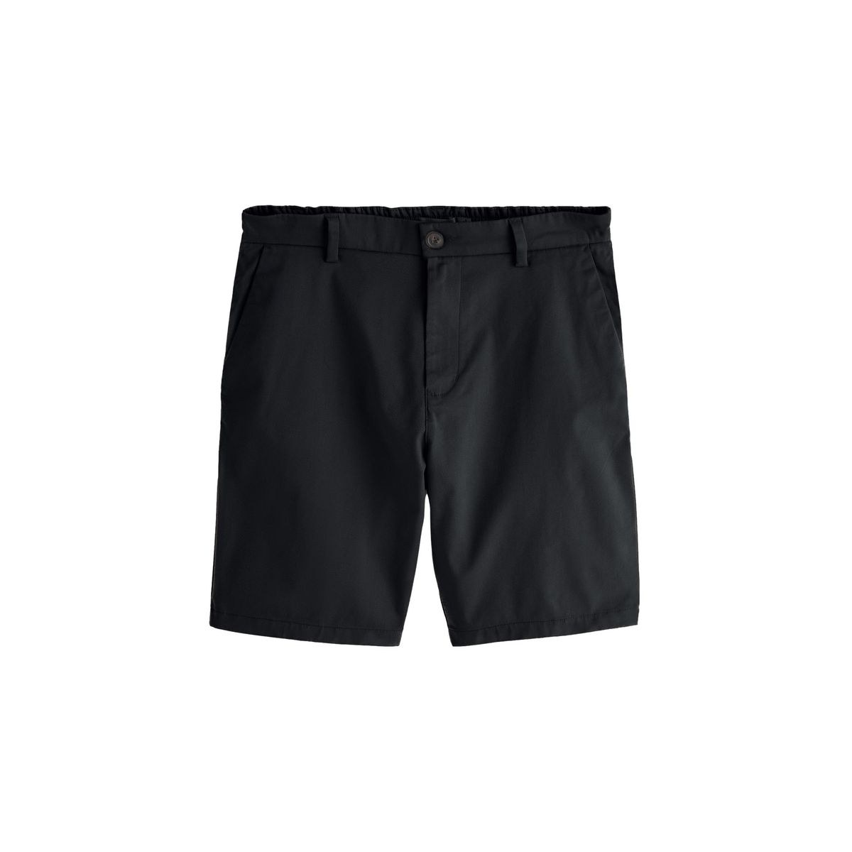 Short chino stretch noir, NEXT