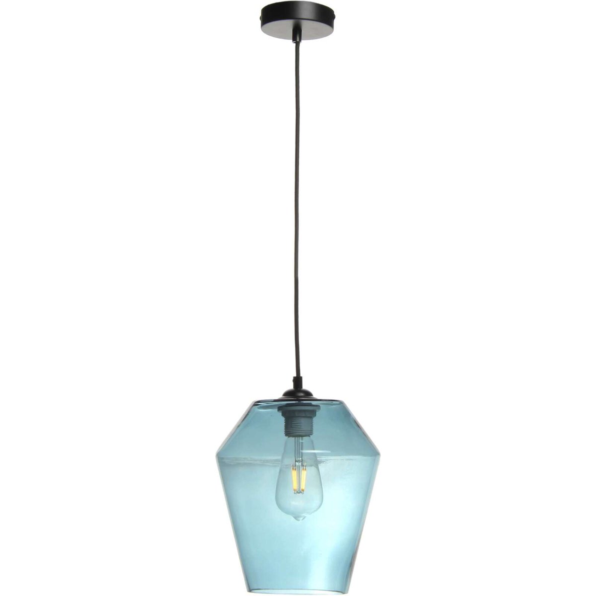 Suspension en verre, Planta bleu, ARTE ESPINA