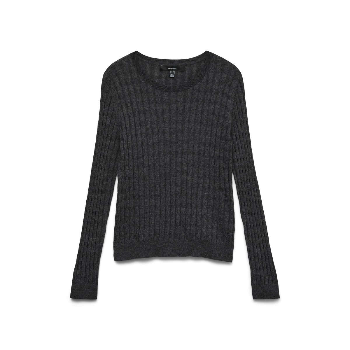 Pull En Maille dark grey melange, VERO MODA