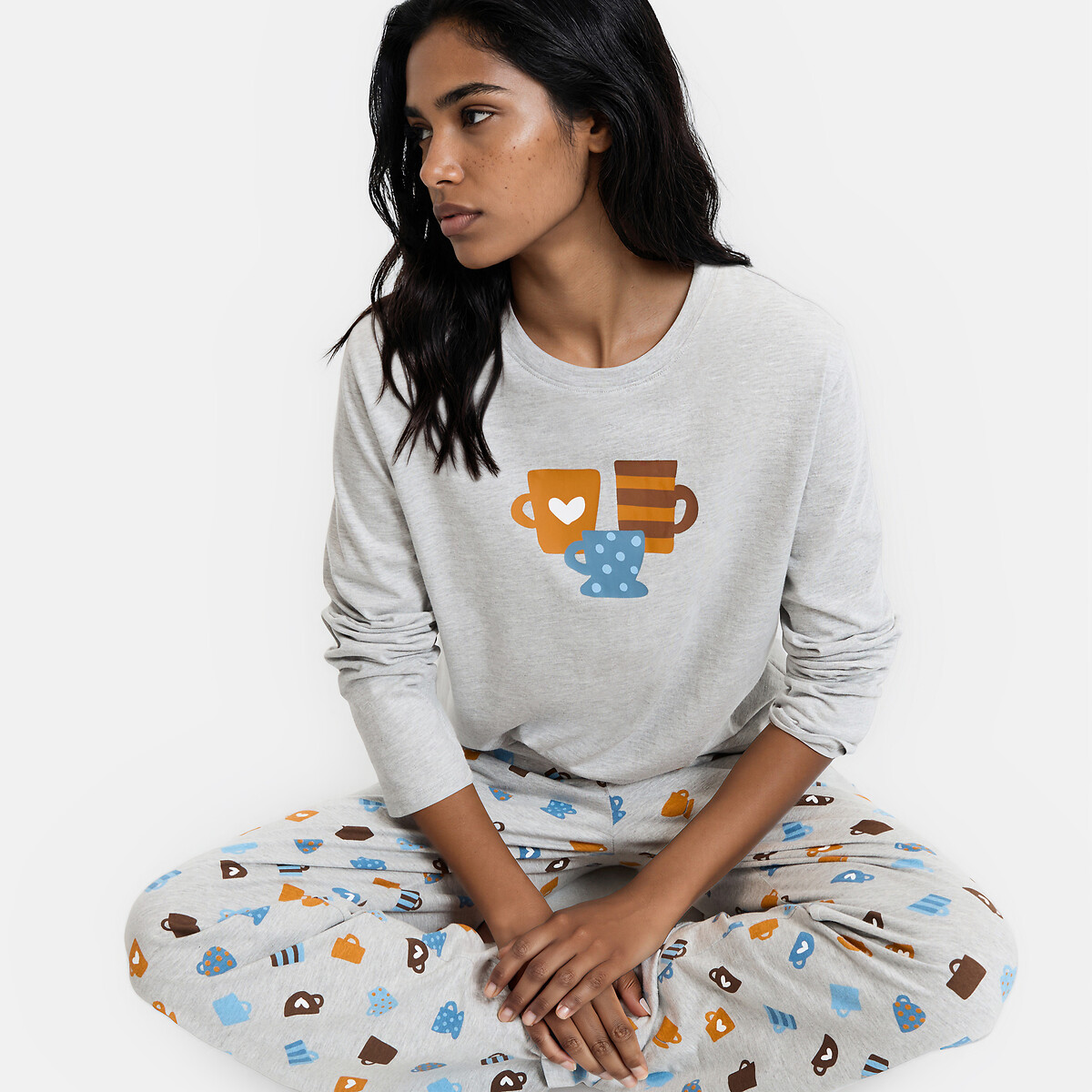 Printed Jersey Pyjamas printed, SO'HOME
