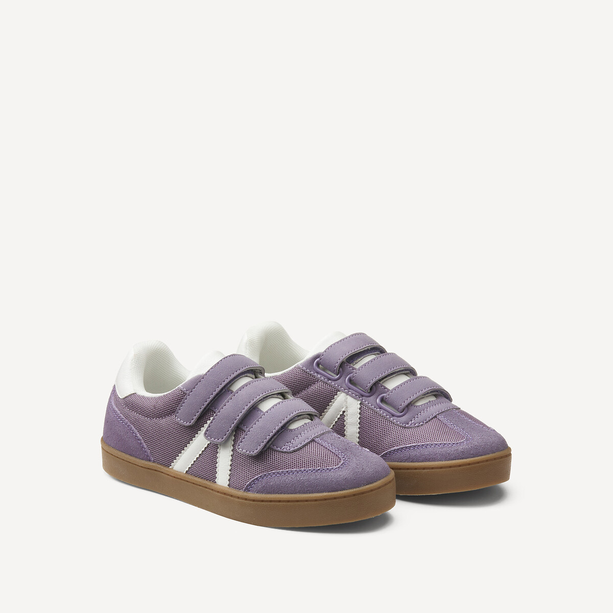 Baskets à scratchs mauve, LA REDOUTE COLLECTIONS