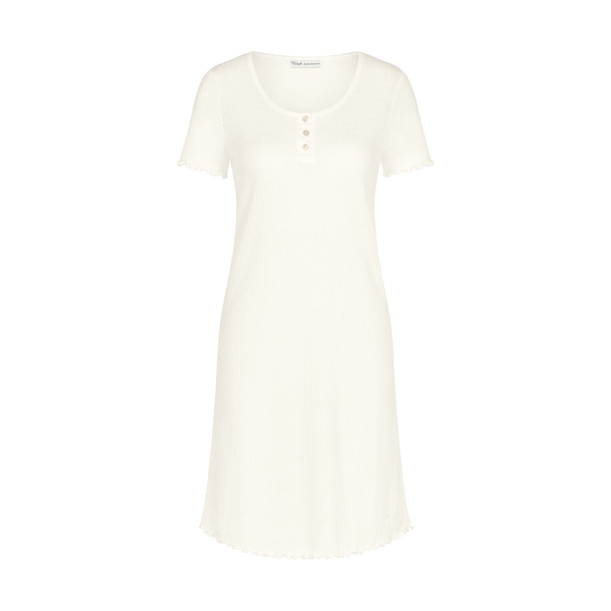 Chemise de nuit manches courtes MIX MATCH blanc, TRIUMPH