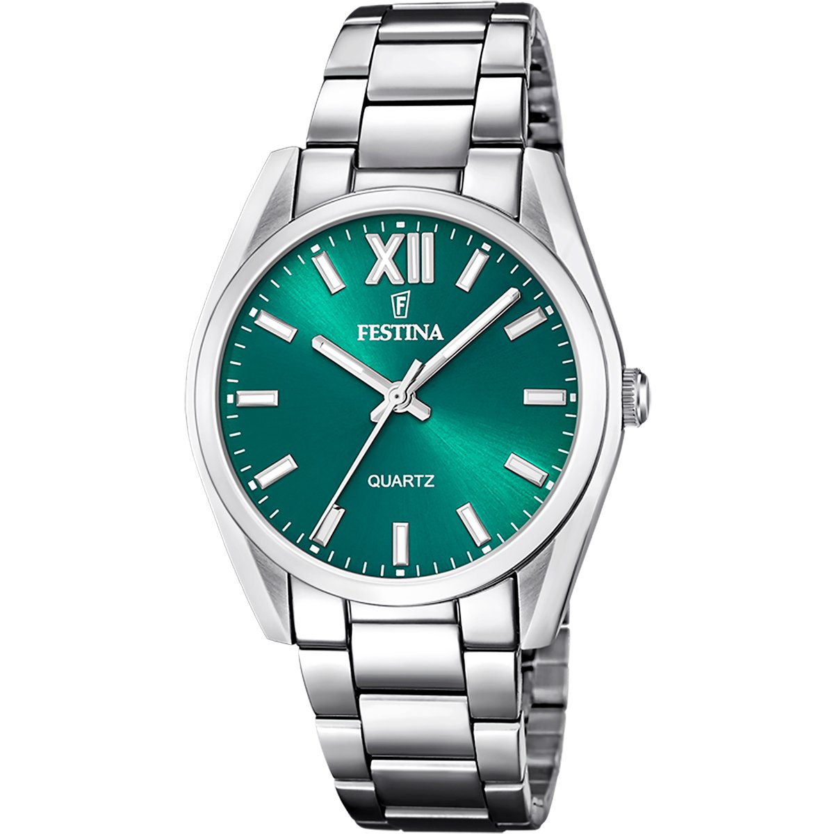 Montre Analogique BOYFRIEND argenté vert menthe argenté, FESTINA