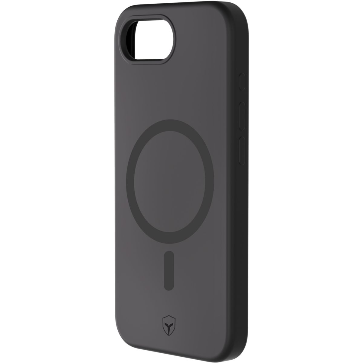 Coque iPhone 16e/17e silicone Noire couleur unique, FORCE CASE