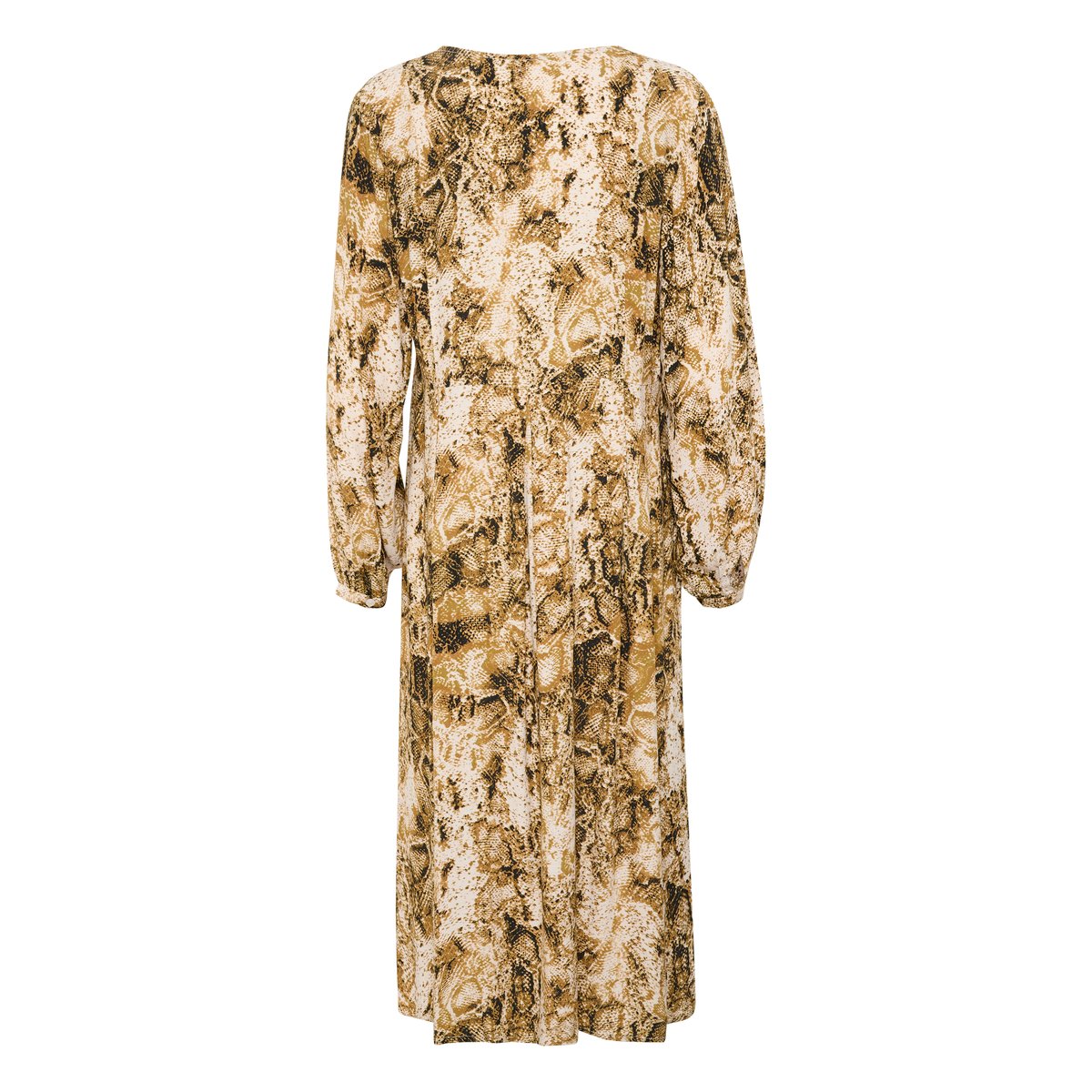 Robe beige tobacco snake, CREAM