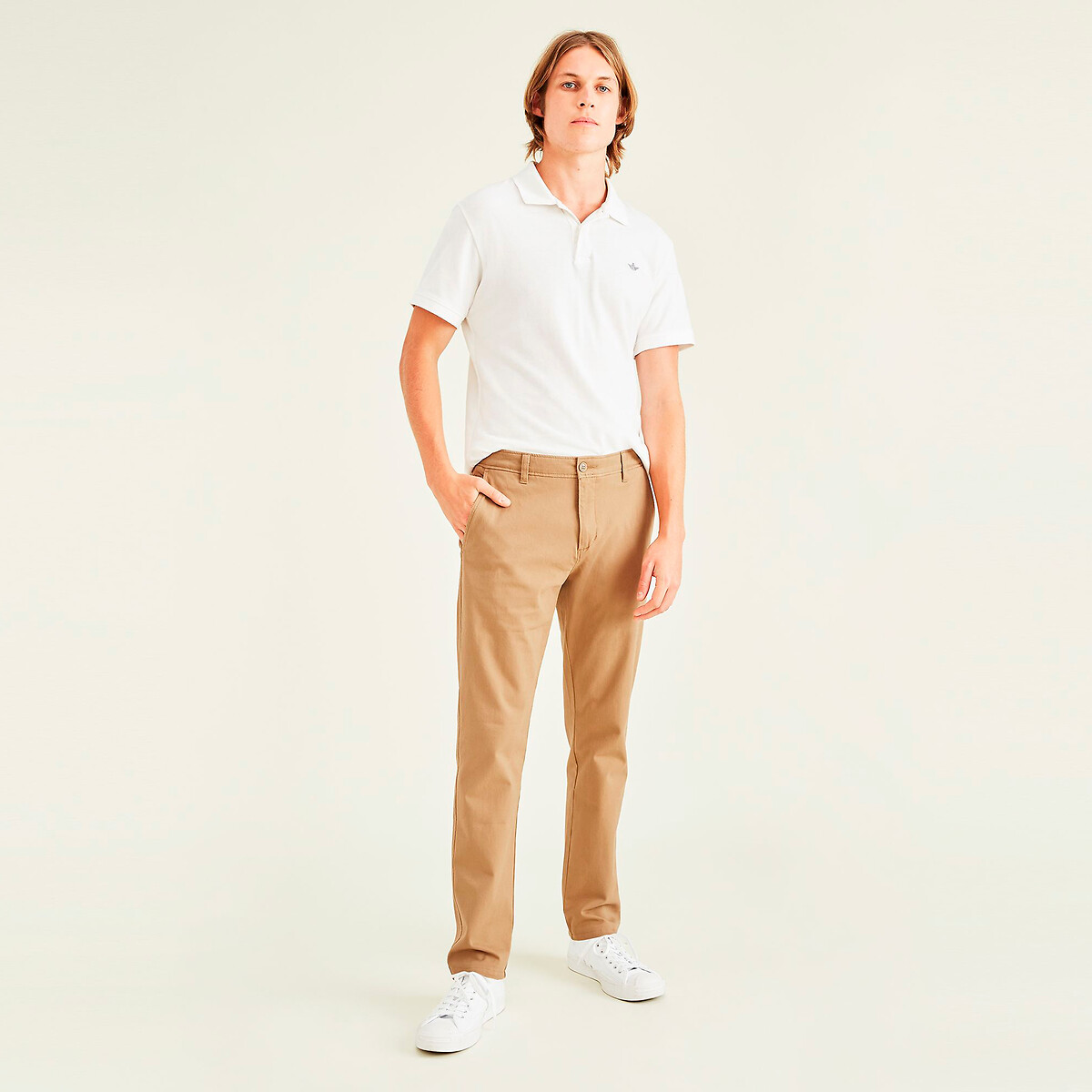 Pantalon Ultimate Chino slim beige, DOCKERS