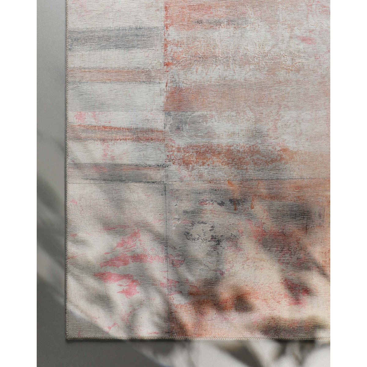 WECONhome Maui, tissé machine, coton, tapis tissé plat, certifié OEKO-TEX® (n° D20-0634) (70 x 120 cm, rouge) , Maui rouge saumon, ESPRIT