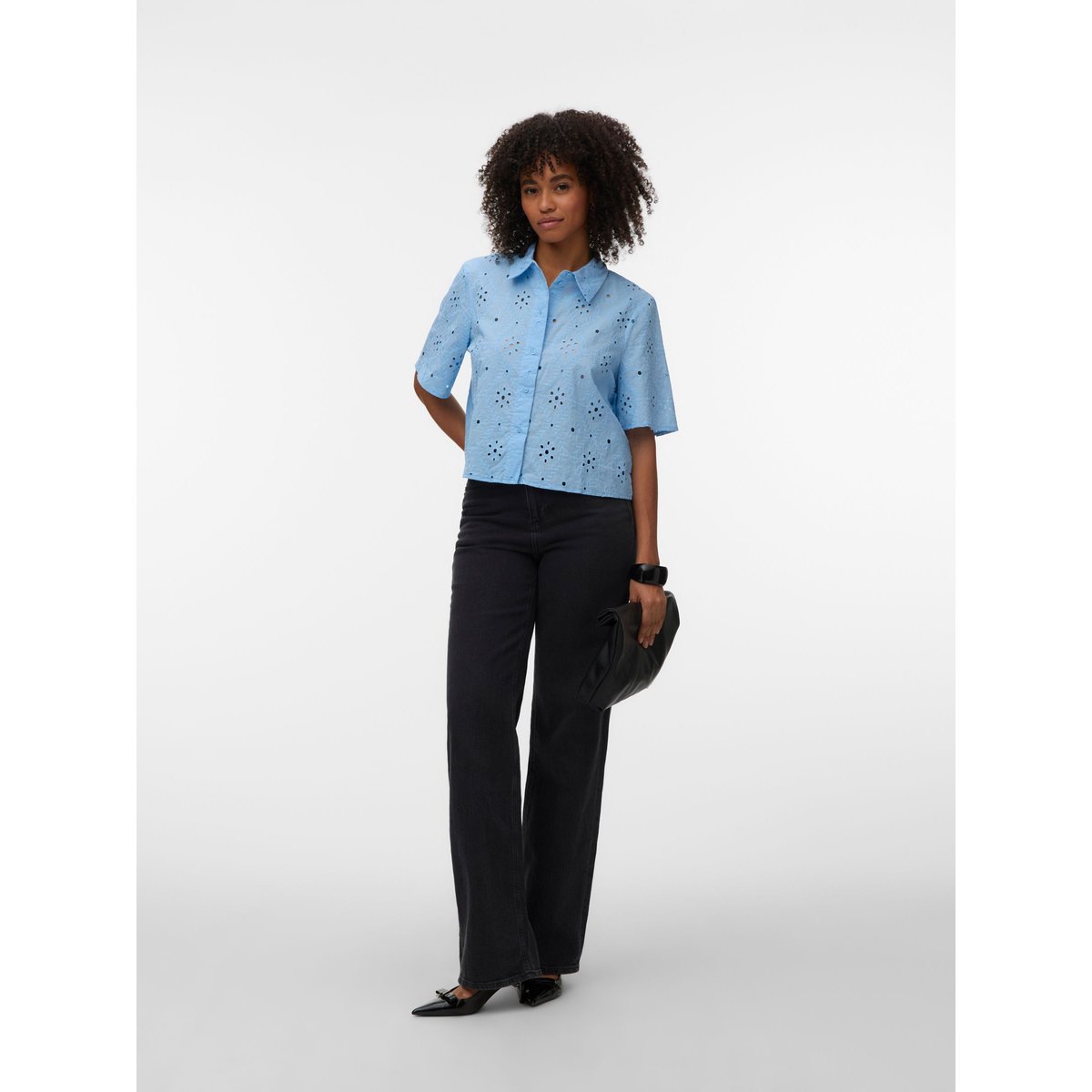 Chemise cashmere blue, VERO MODA