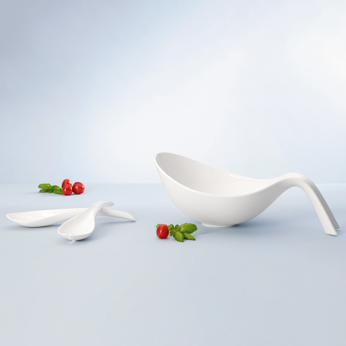 Set Salade 3 Pcs FLOW blanc, VILLEROY & BOCH