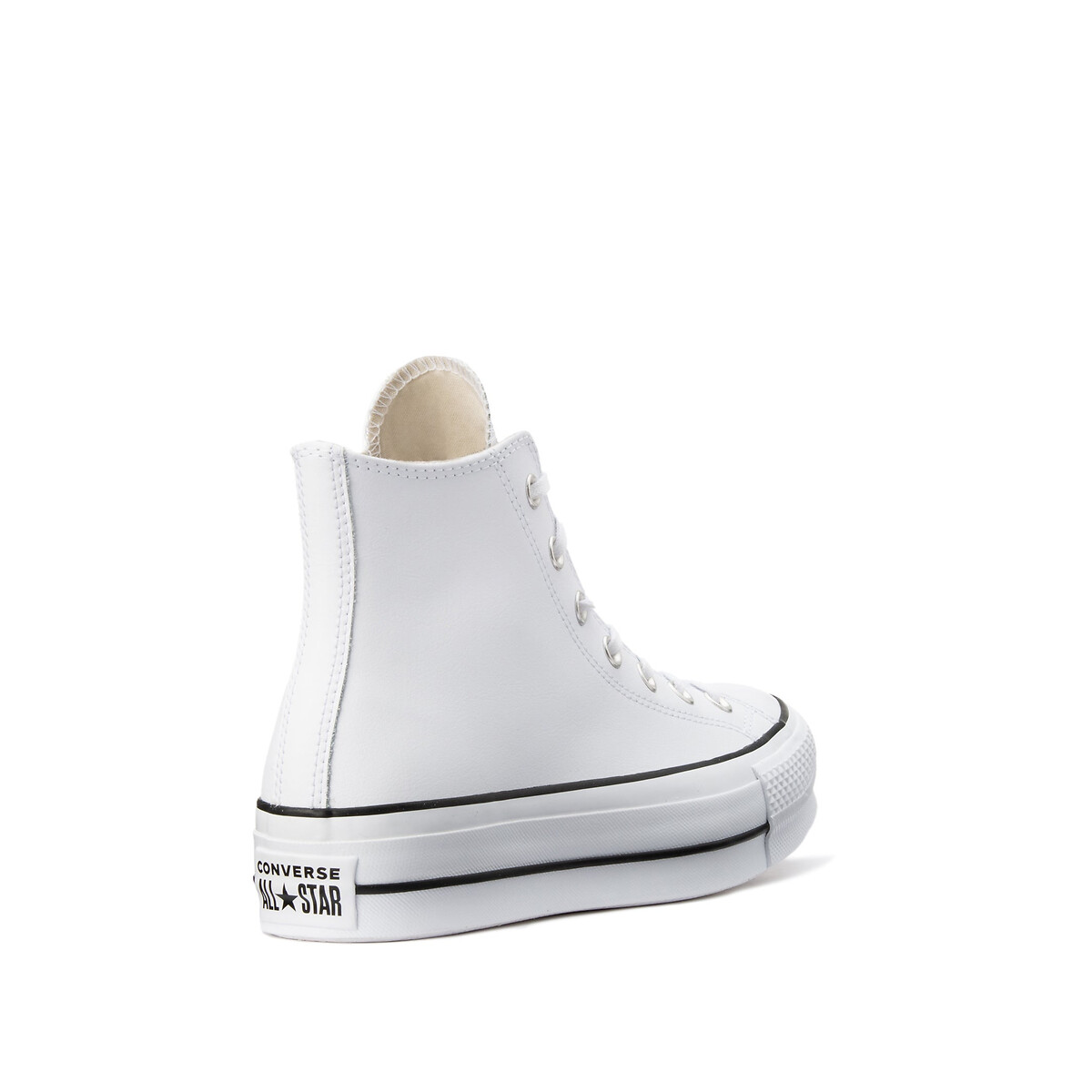Chuck Taylor All Star Lift Leather blanco, CONVERSE