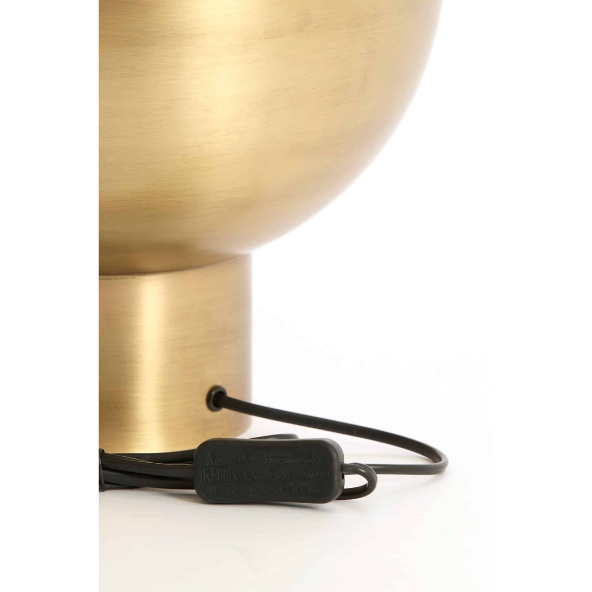 Base De La Lampe Métal ISMARA bronze antique, LIGHT & LIVING