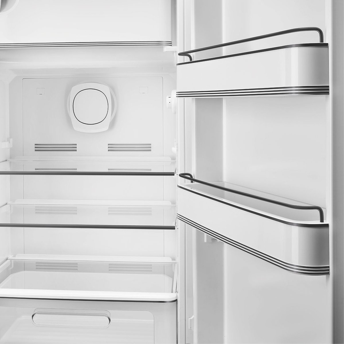 Réfrigérateur 1 porte poignée à gauche FAB28 blanc carrara brillant, SMEG