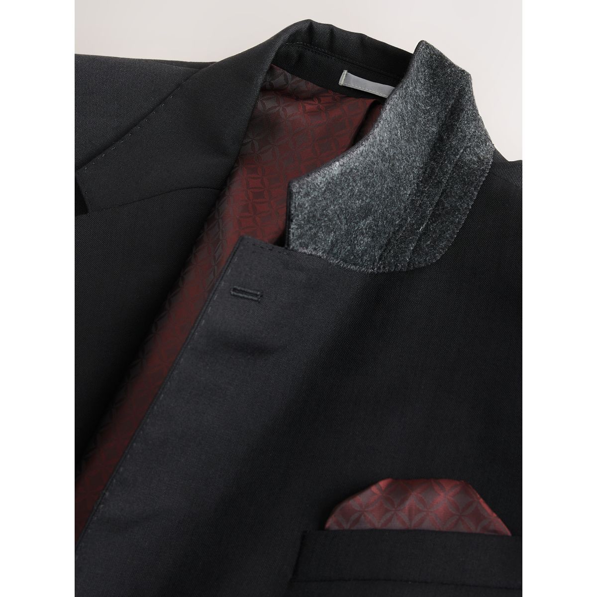 Veste de costume nova fides en laine Signature noir, NEXT