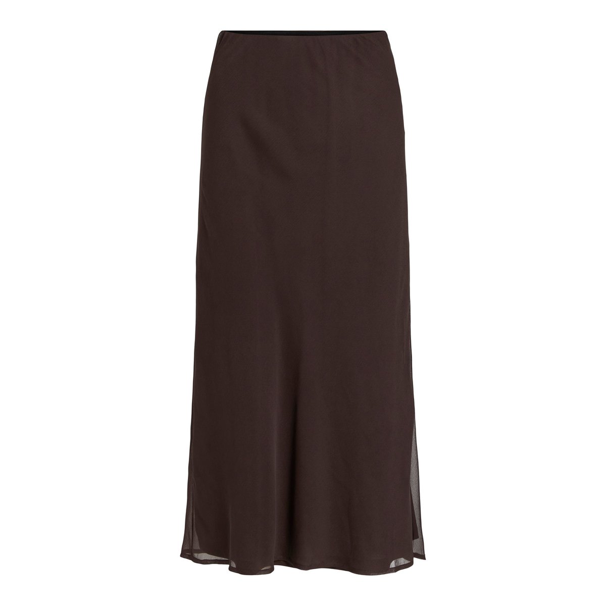 Jupe Longue marron - coffee bean1, VILA