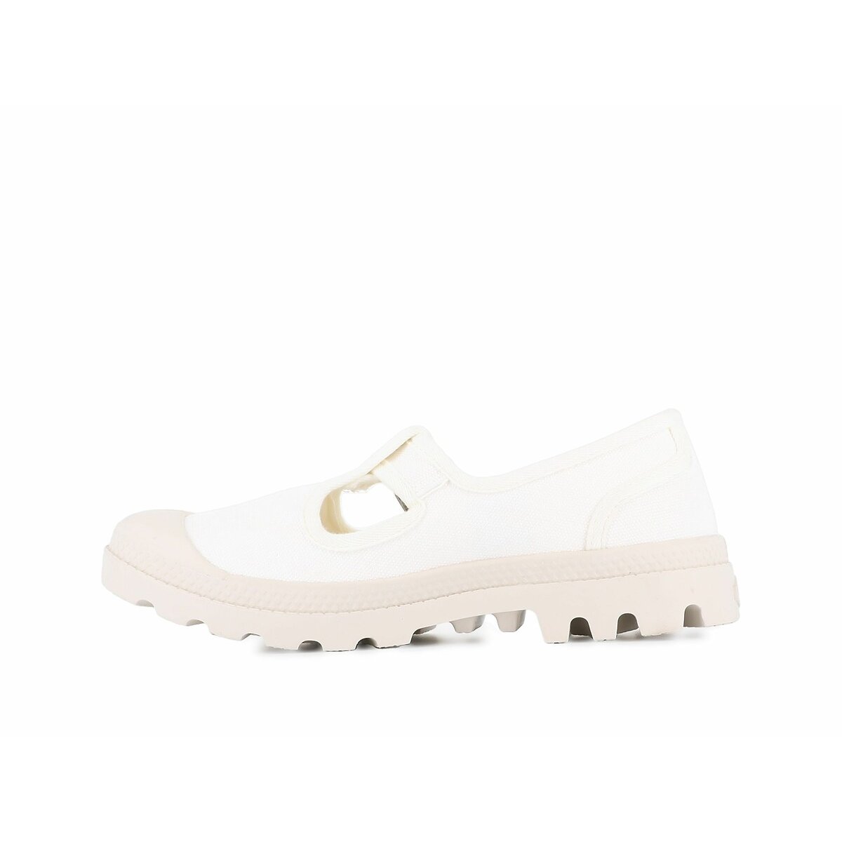 Tennis en toile PAMPA MARY JANE blanc, PALLADIUM