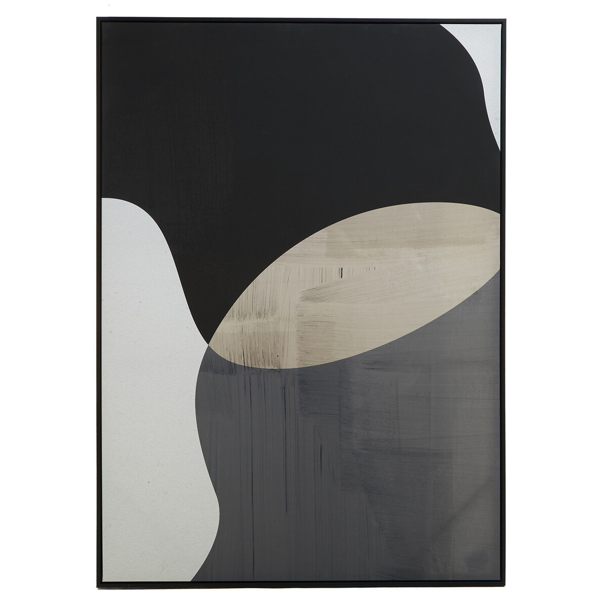 143 x 103cm Monochrome Abstract Wall Art multi-coloured, FIFTY FIVE SOUTH