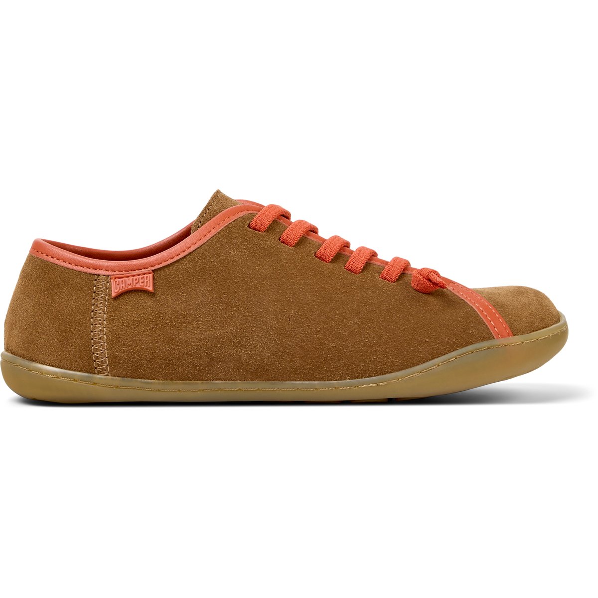 Baskets G3D Peu Cami Twins cuir marron moyen, CAMPER