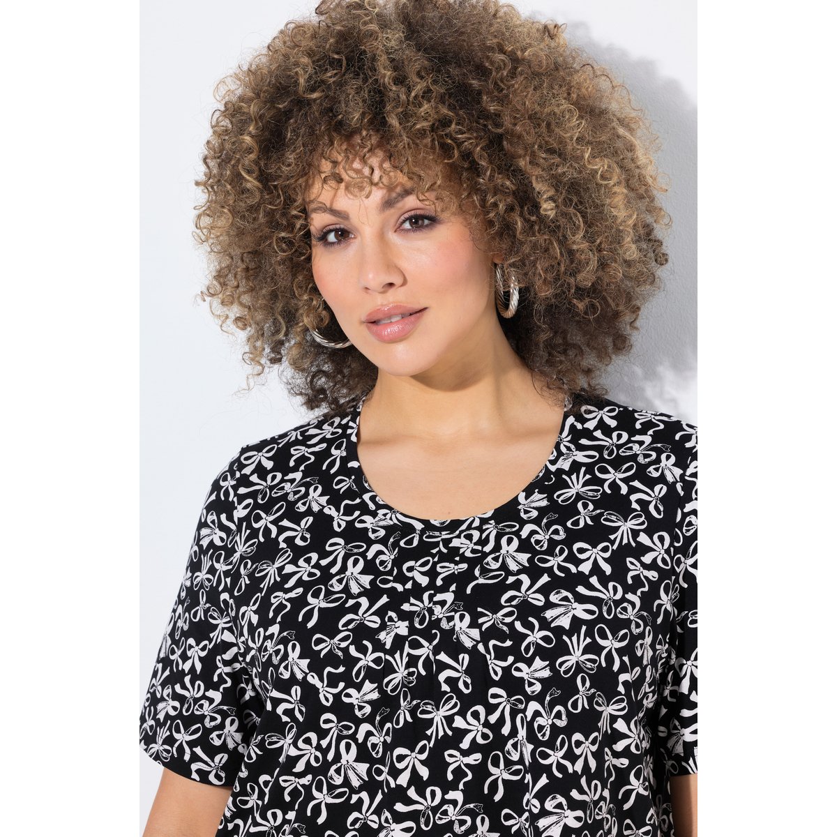 T-shirt noir, ULLA POPKEN