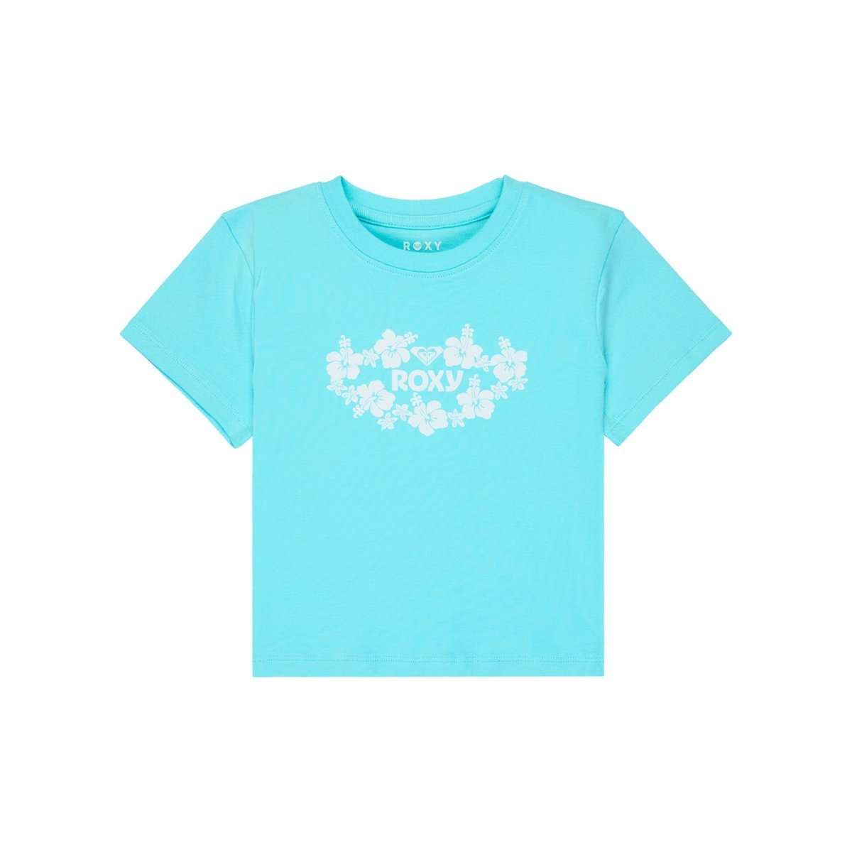 T-shirt court BABY ONE MORE TIME. bleu aqua splash, ROXY