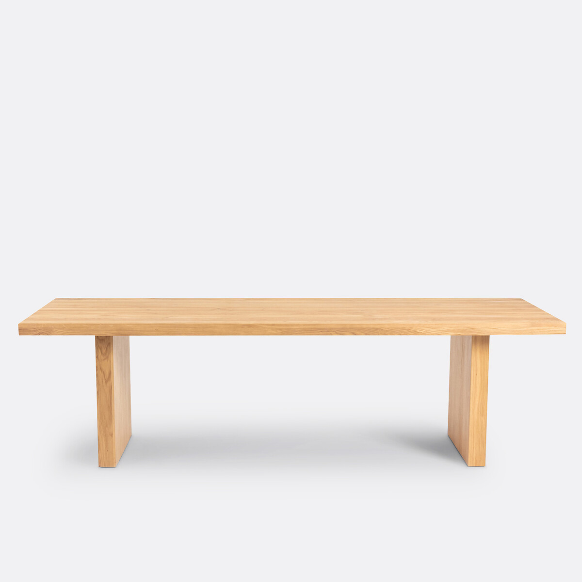 Table à manger, 8 à 10 couverts, en chêne massif, VOVA chêne, LA REDOUTE INTERIEURS